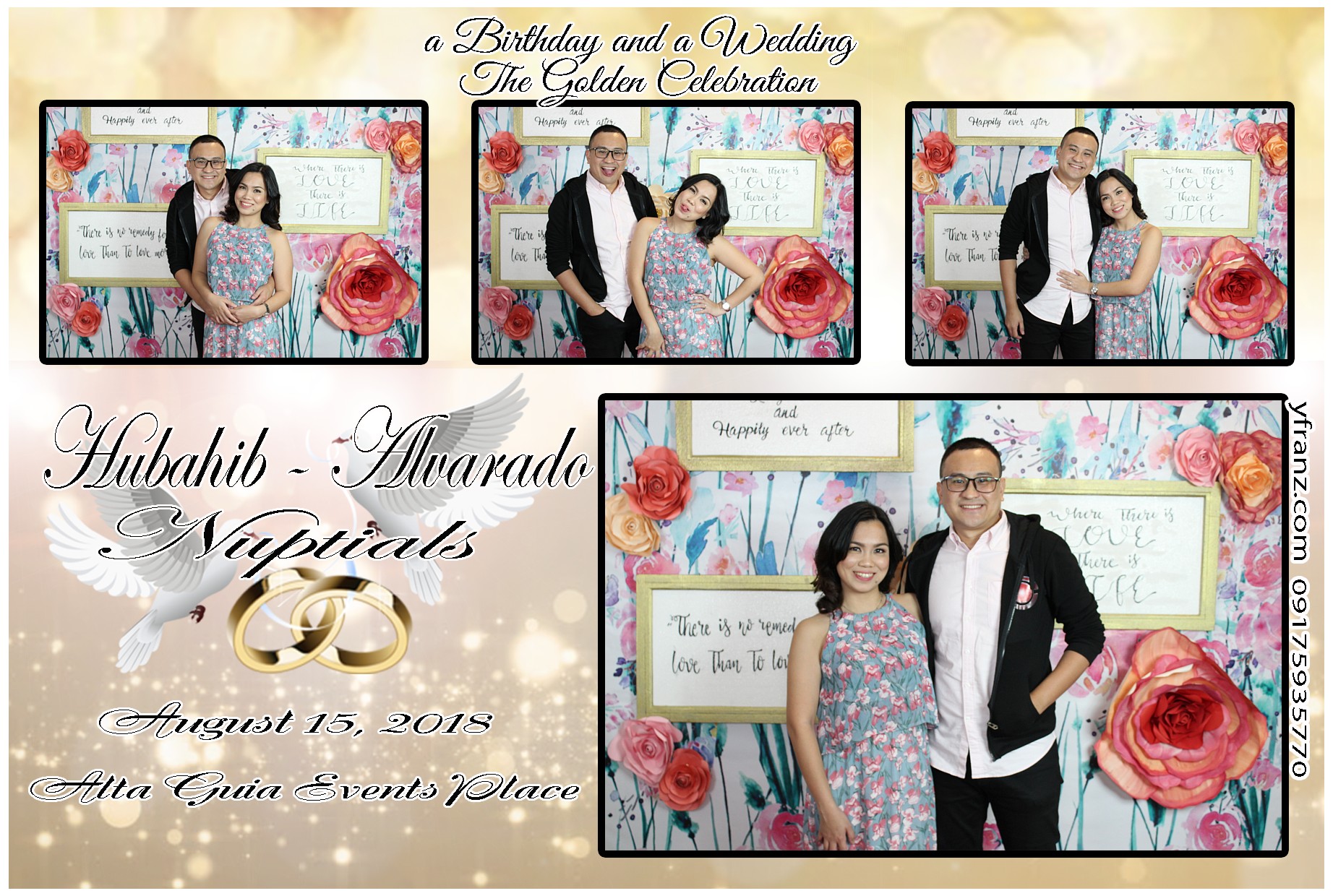 Hubahib and Alvarado Nuptial