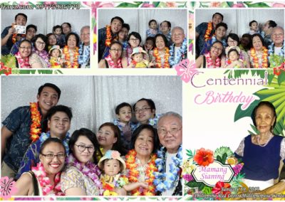 Mamang Sianing Centennial Birthday