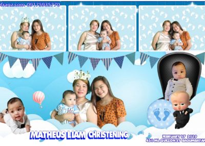 Matheus Liam Christening