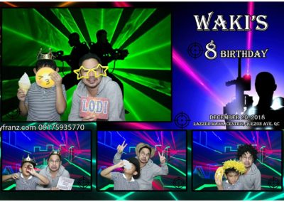 WAKI’S 8 birthday